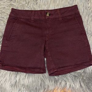 American eagle midi shorts